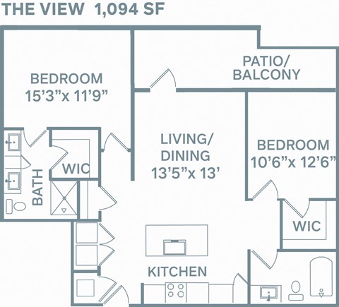 The View Floorplan at The Quarry, Fort Collins, CO 80526